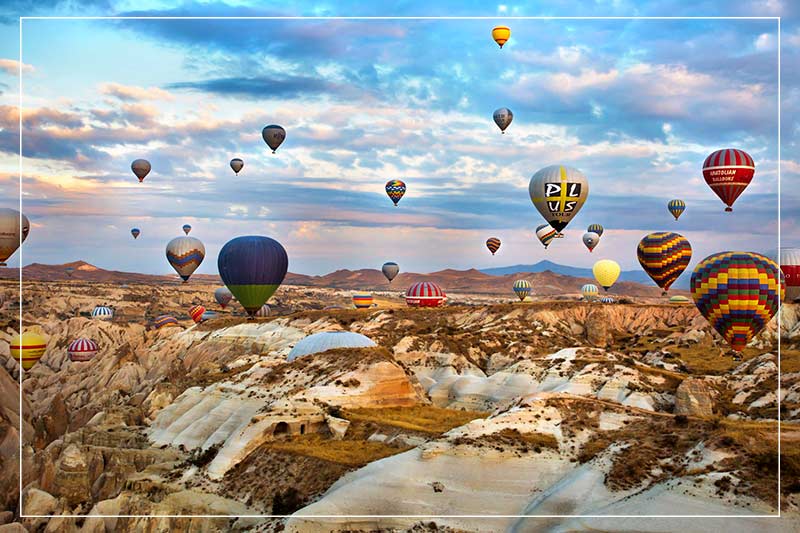 Hot Air Ballons in Cappadocia